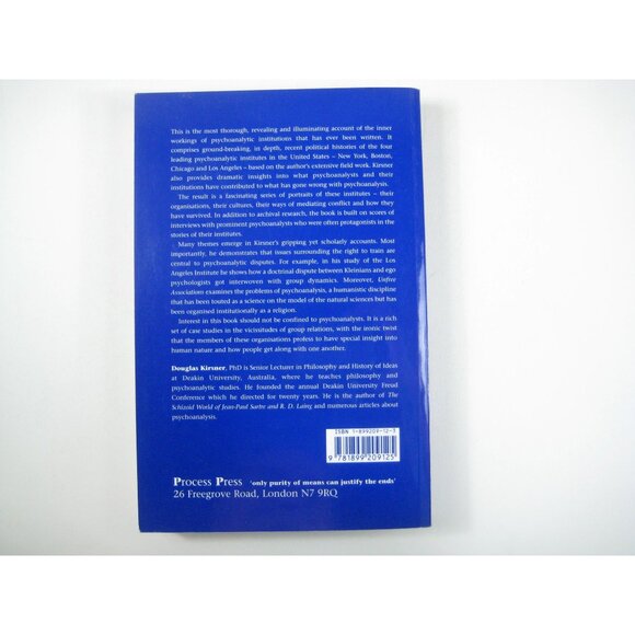 Unfree Associations Inside Psychoanalytic Institutes By Douglas Kirsner PPB - Picture 8 of 8